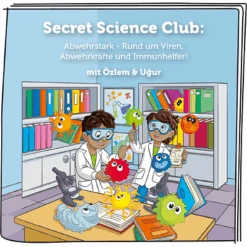 TONIES Tonie Secret Science Club: Abwehrstark - Rund Um Viren, Abwehrkräfte Und Immunhelfer! -Tonies 47of5i0b8eg3lwevkqnej9i5f4x2