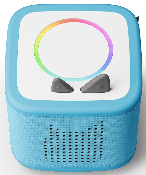 TONIES Toniebox 2 Starter Set Himmelblau Mit Kreativ-Tonie Rot 2 TONIES Toniebox 2 Starter Set Himmelblau Mit Kreativ-Tonie Rot – Bild 2