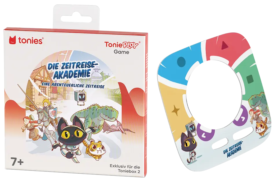 TONIES Die Zeitreise Akademie: Eine Abenteuerliche Zeitreise - Tonieplay Game S 1 TONIES Die Zeitreise Akademie: Eine Abenteuerliche Zeitreise - Tonieplay Game S