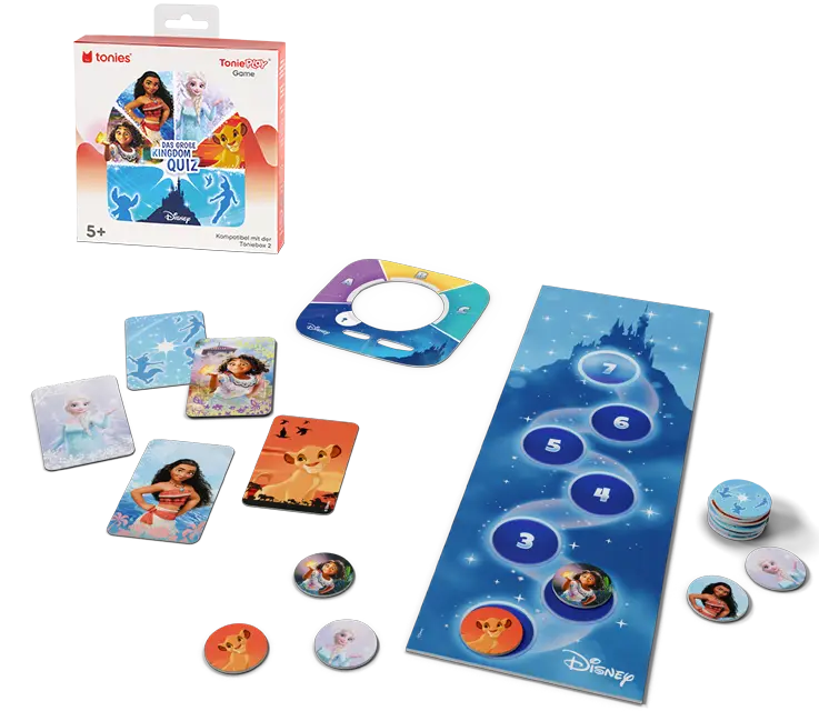 TONIES Disney: Das Große Kingdom Quiz - Tonieplay Game M 1 TONIES Disney: Das Große Kingdom Quiz - Tonieplay Game M
