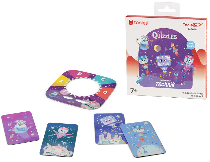 TONIES Die Quizzles: Spannende Technik - Tonieplay Game S 1 TONIES Die Quizzles: Spannende Technik - Tonieplay Game S