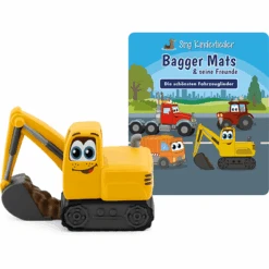 TONIES Tonie Sing Kinderlieder - Bagger Mats & Seine Freunde: Die Schönsten Fahrzeuglieder
