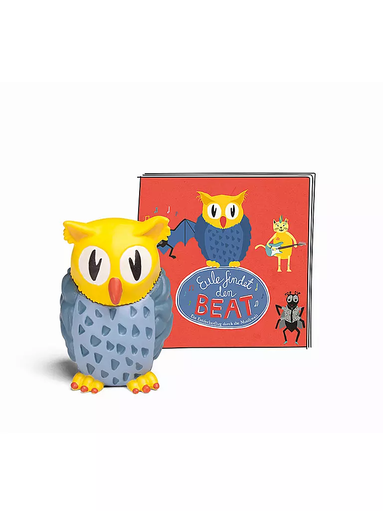 TONIES, Hörfigur - Eule Findet Den Beat - Entdeckerflug 1 TONIES, Hörfigur - Eule Findet Den Beat - Entdeckerflug